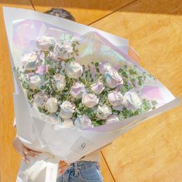 대형꽃다발 (오로라장미)