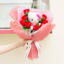 산리오 인형꽃다발 (헬로키티)