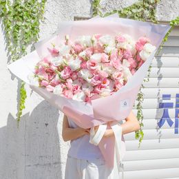 자이언트꽃다발 (핑크리시안셔스)