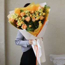 대형꽃다발 (3월의 탄생화, 망고튤립)