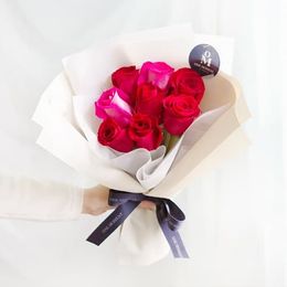 로맨틱 레드 꽃다발