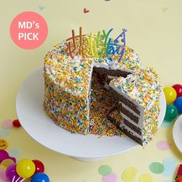 무지개 폭탄 케이크 (1호)