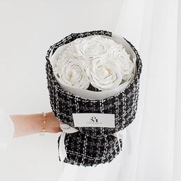 [soap flowers] 샤넬로즈 꽃다발