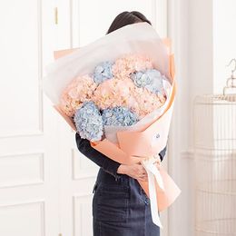 대형꽃다발 (코튼캔디수국)