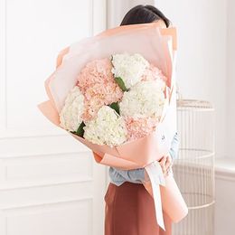 대형꽃다발 (핑크수국믹스)