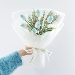 [winter flower] 엘사튤립 꽃다발