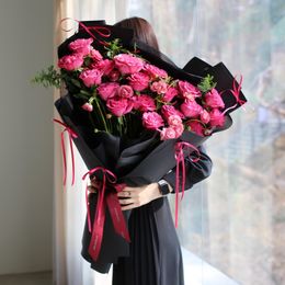 발레코어 대형꽃다발 (핫핑크)