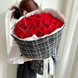 샤넬 레드장미 대형꽃다발