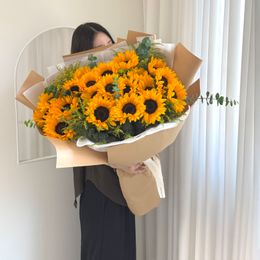 7월의 탄생화, 해바라기 (대형꽃다발)